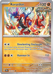 116/191 Koraidon Normal · Surging Sparks (SSP) by PokeMarsi on MYNTED