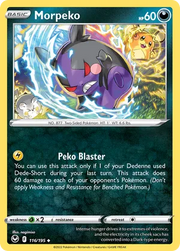 116/195 Morpeko - Silver Tempest by Poké Zen DXB on MYNTED