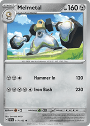 117/162 Melmetal - Reverse Holo - Temporal Forces by Poké Zen DXB on MYNTED