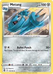 118/195 Metang - Silver Tempest by Poké Zen DXB on MYNTED