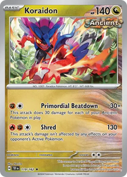 119/162 Koraidon - Temporal Forces by Poké Zen DXB on MYNTED