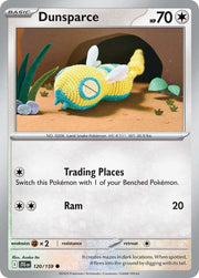 120/159 Dunsparce Normal · Journey Together (JTG) by PokeMarsi on MYNTED
