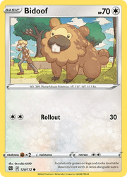 120/172 Bidoof - Brilliant Stars by Poké Zen DXB on MYNTED