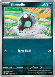 120/191 Shroodle Reverse Holo · Surging Sparks (SSP) by PokeMarsi on MYNTED