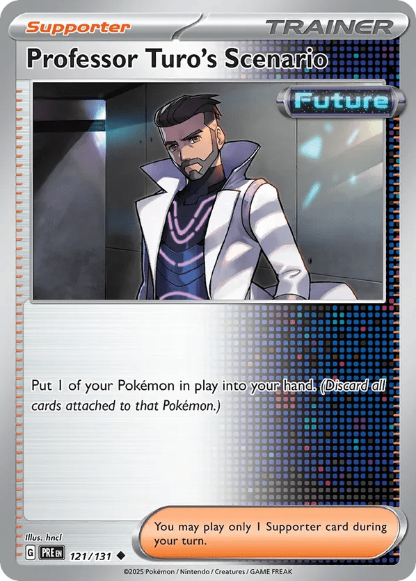 121/131 Professor Turo's Scenario - Reverse Holo - Prismatic Evolutions by Poké Zen DXB on MYNTED