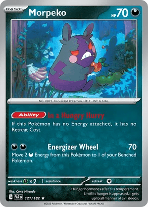121/182 Morpeko - Paradox Rift by Poké Zen DXB on MYNTED