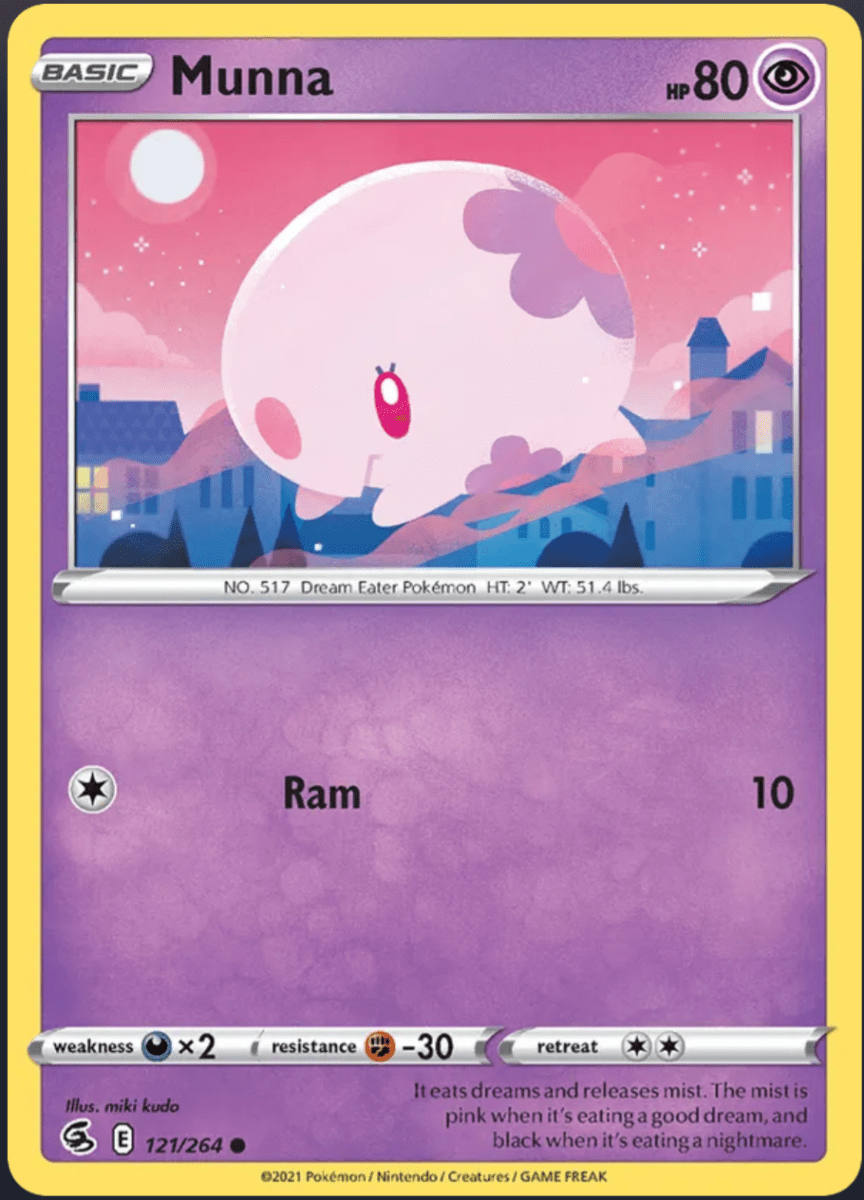121/264 Munna - Fusion Strike by Poké Zen DXB on MYNTED