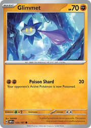 122/197 Glimmet - Obsidian Flames by Poké Zen DXB on MYNTED