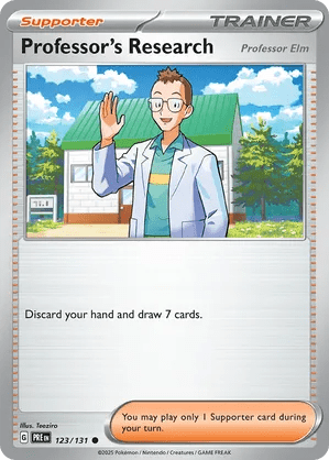 123/131 Professor's Research - Prismatic Evolutions by Poké Zen DXB on MYNTED