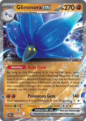 123/197 Glimmora ex - Obsidian Flames by Poké Zen DXB on MYNTED