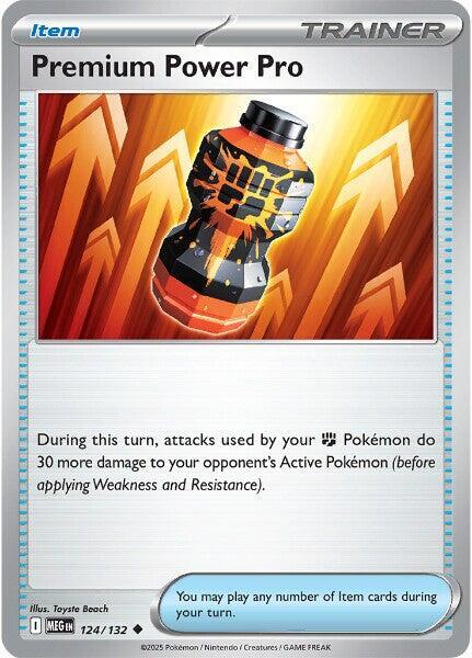 124/132 · Premium Power Pro · Normal (MEG) by PokeMarsi on MYNTED