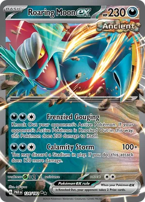 124/182 Roaring Moon ex - Paradox Rift by Poké Zen DXB on MYNTED