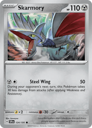 124/191 Skarmory - Surging Sparks by Poké Zen DXB on MYNTED