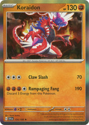 124/198 Koraidon Holo · Scarlet & Violet (SVI) by PokeMarsi on MYNTED