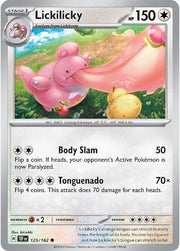 125/162 Lickilicky Normal · Temporal Forces (TEF) by PokeMarsi on MYNTED