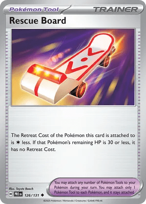 126/131 Rescue Board - Prismatic Evolutions by Poké Zen DXB on MYNTED