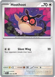 126/162 Hoothoot Cosmos Holo · Temporal Forces (TEF) by PokeMarsi on MYNTED