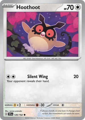 126/162 Hoothoot - Temporal Forces by Poké Zen DXB on MYNTED