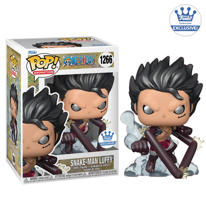 1266 One Piece Snake - Man Luffy (Metallic) Funko Exclusive by Schmutzfink TCG on MYNTED
