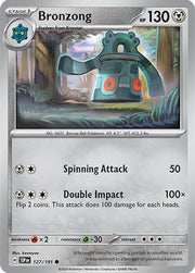 127/191 Bronzong Normal · Surging Sparks (SSP) by PokeMarsi on MYNTED
