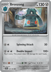 127/191 Bronzong - Surging Sparks by Poké Zen DXB on MYNTED