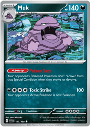 127/198 Muk - Reverse Holo - Scarlet & Violet by Poké Zen DXB on MYNTED