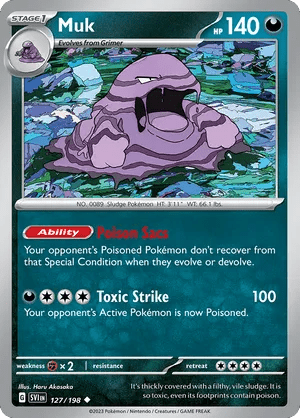 127/198 Muk - Scarlet & Violet by Poké Zen DXB on MYNTED