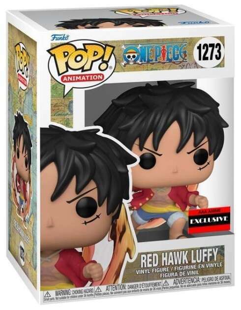 1273 One Piece Red Hawk Luffy (AAA Anmie Exclusive) by Schmutzfink TCG on MYNTED