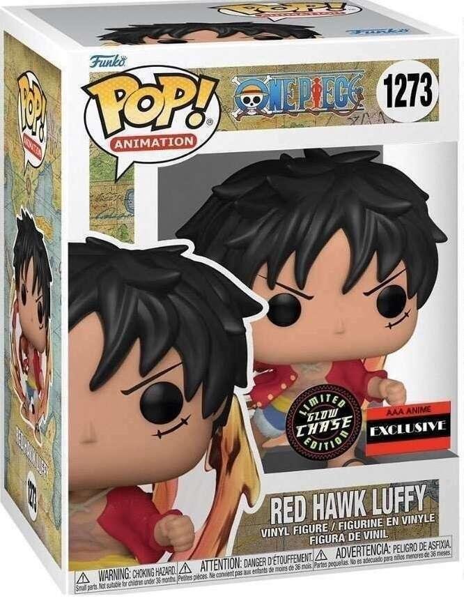 1273 One Piece Red Hawk Luffy (Glow In The Dark) AAA Anime Exclusive by Schmutzfink TCG on MYNTED