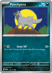 128/217 Poochyena - Ascended Heroes by Poké Zen DXB on MYNTED