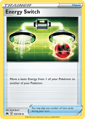 129/159 Energy Switch - Crown Zenith by Poké Zen DXB on MYNTED