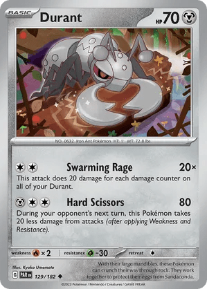 129/182 Durant - Paradox Rift by Poké Zen DXB on MYNTED