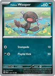 129/193 Paldean Wooper - Paldea Evolved by Poké Zen DXB on MYNTED