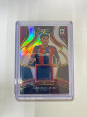 Santiago Castro - 25-26 Panini Select Serie A - Select Memorabila Prizm - Bologna FC