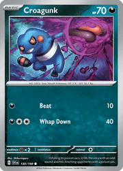 130/198 Croagunk - Scarlet & Violet by Poké Zen DXB on MYNTED