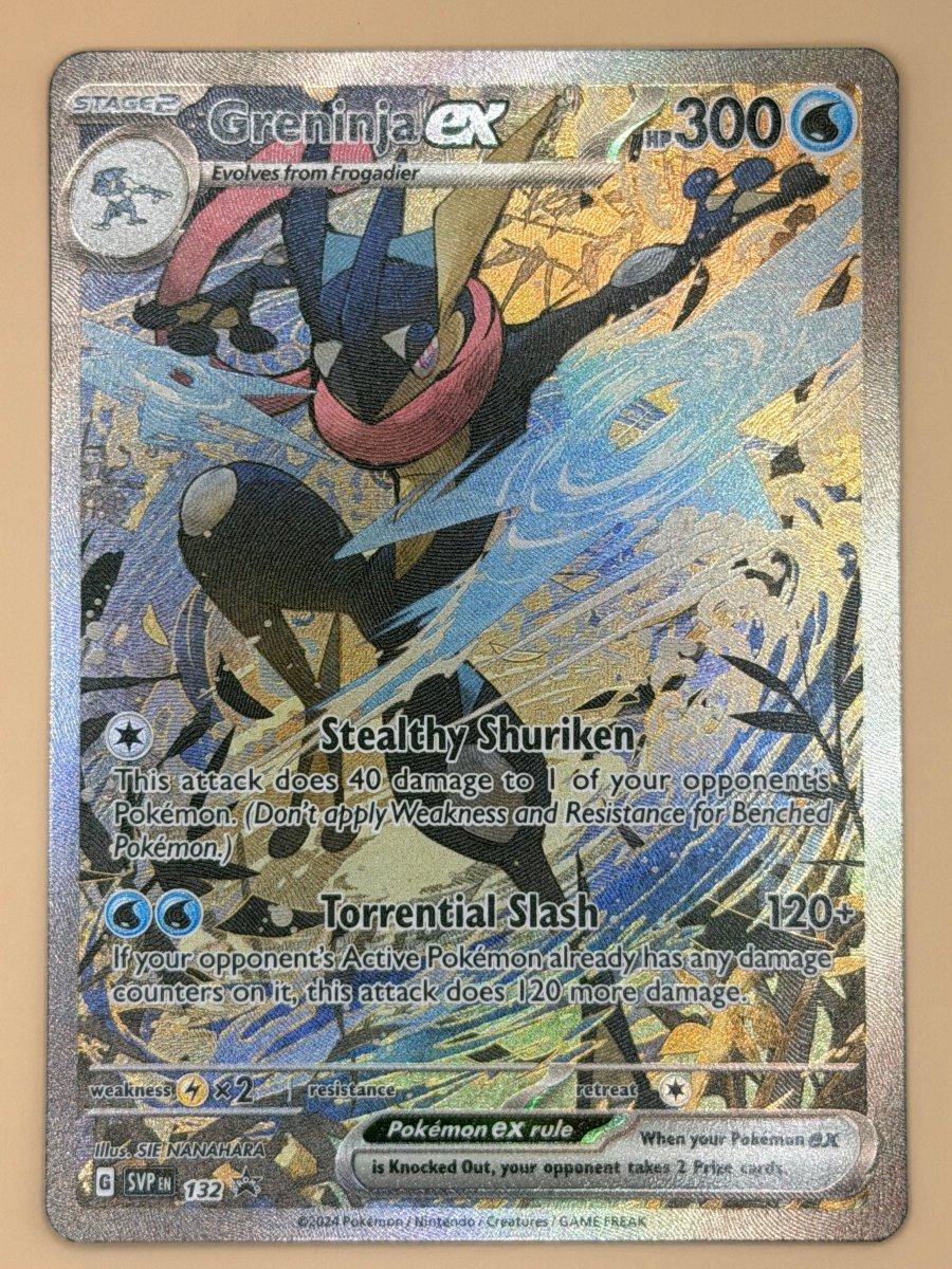 132 Greninja ex - S&V Black Star Promo by Poké Zen DXB on MYNTED