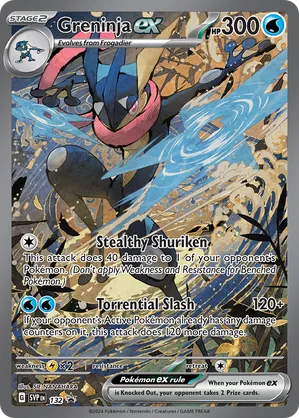 132 Greninja ex - S&V Black Star Promo by Poké Zen DXB on MYNTED