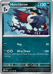 132/193 Honchkrow - Paldea Evolved by Poké Zen DXB on MYNTED