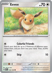 133/165 Eevee - Reverse Holo - 151 (MEW) by Poké Zen DXB on MYNTED