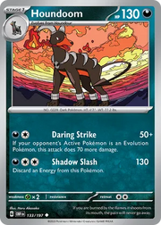 133/197 Houndoom - Obsidian Flames by Poké Zen DXB on MYNTED