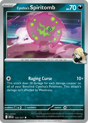 133/217 Cynthia's Spiritomb - Ascended Heroes by Poké Zen DXB on MYNTED