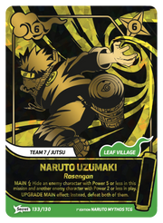 Mythos Naruto Konoha Shido 1st Edition : Naruto Uzumaki Rasengan 133 SECRET RARE
