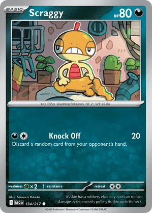134/217 Scraggy - Ascended Heroes by Poké Zen DXB on MYNTED