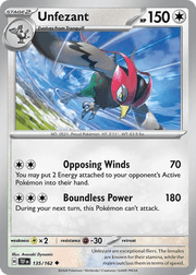 135/162 Unfezant - Temporal Forces by Poké Zen DXB on MYNTED
