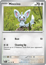 136/162 Minccino - Temporal Forces by Poké Zen DXB on MYNTED