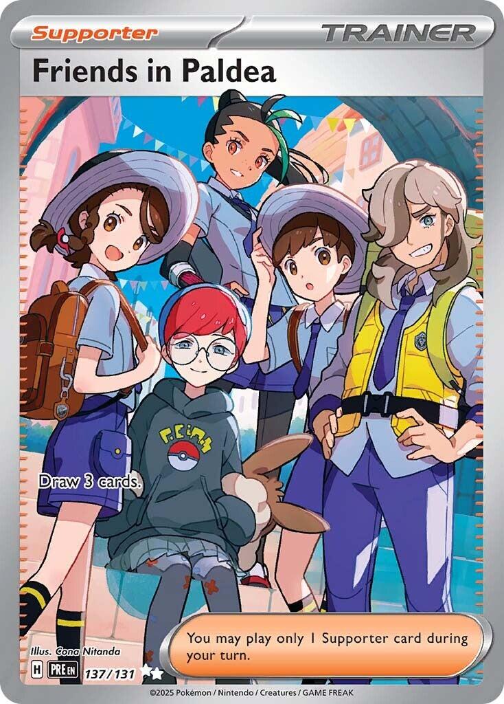 137/131 · Friends in Paldea Trainer Supporter · Holo (PRE) by Dusk TCG on MYNTED