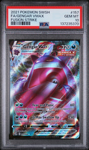 PSA 10 Gengar Vmax #157