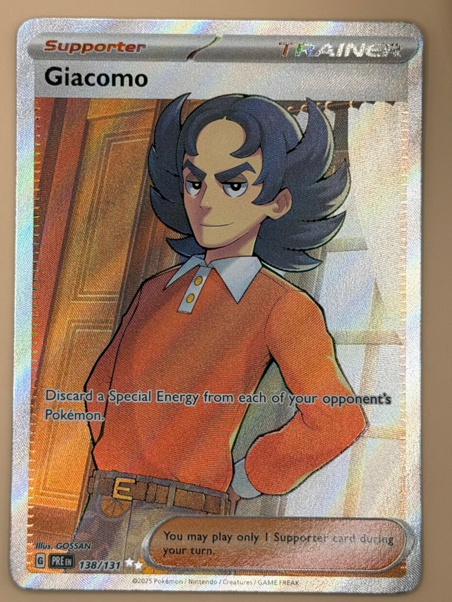 138/131 Giacomo - Prismatic Evolutions by Poké Zen DXB on MYNTED