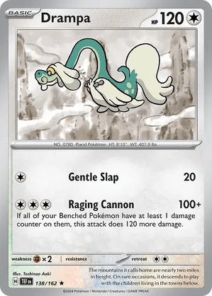 138/162 Drampa - Temporal Forces by Poké Zen DXB on MYNTED