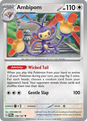 138/167 Ambipom - Twilight Masquerade by Poké Zen DXB on MYNTED